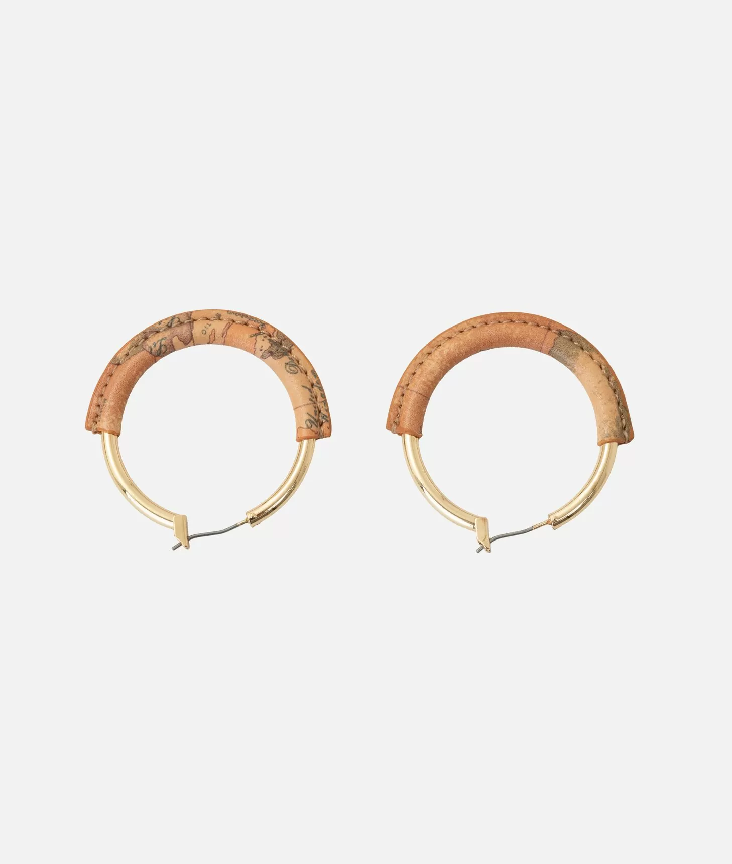 Alviero martini 1a classe Orecchini a cerchio con dettaglio Geo Classic Oro Fino al 60% di sconto