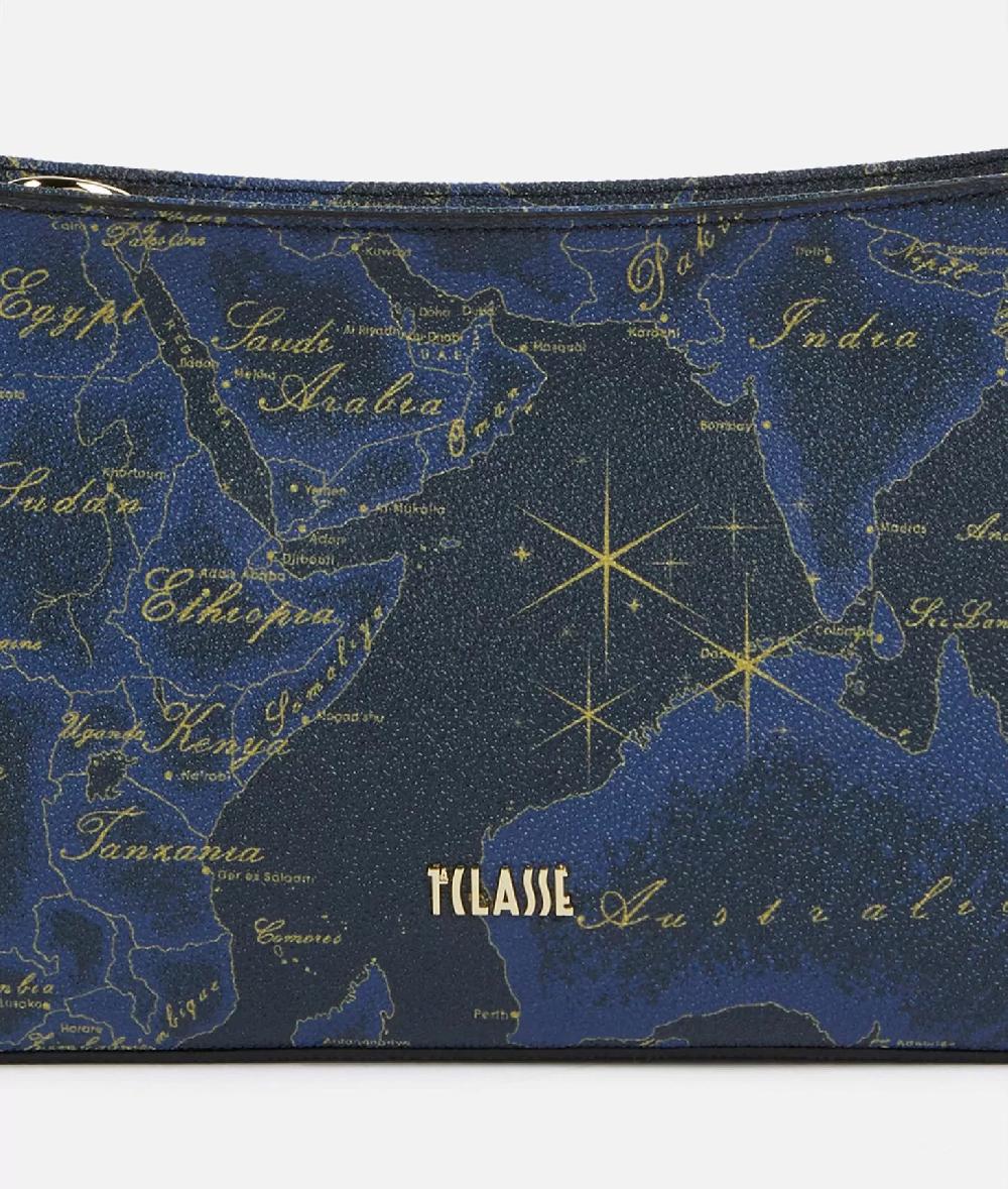 Alviero martini 1a classe Geo Midnight sottospalla con tracolla Blu Notte 50% di sconto per tempo limitato