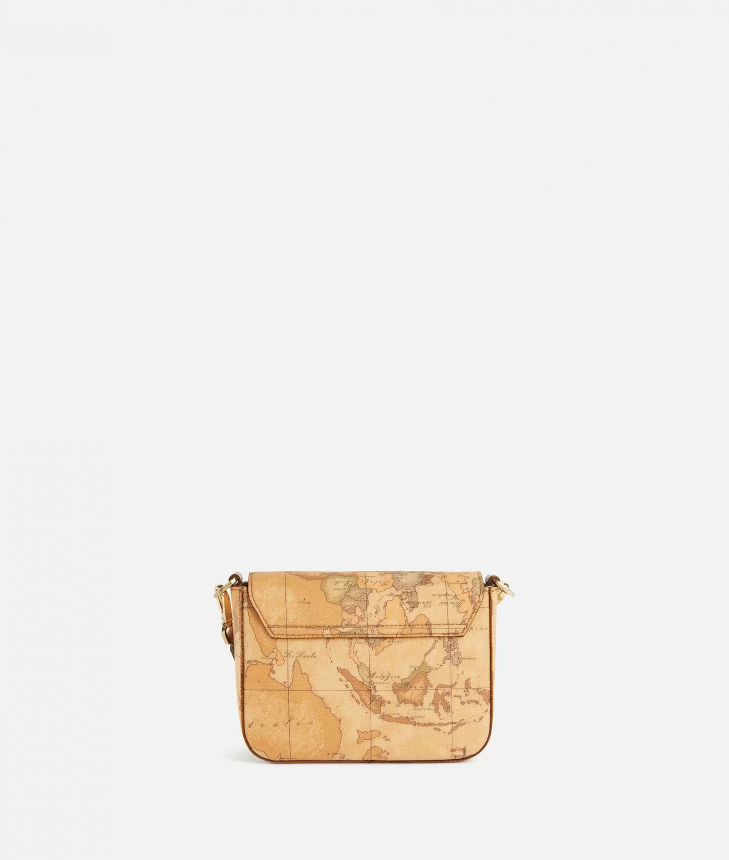 Alviero martini 1a classe Borsa a tracolla in tessuto stampa Geo Classic Naturale Offerta