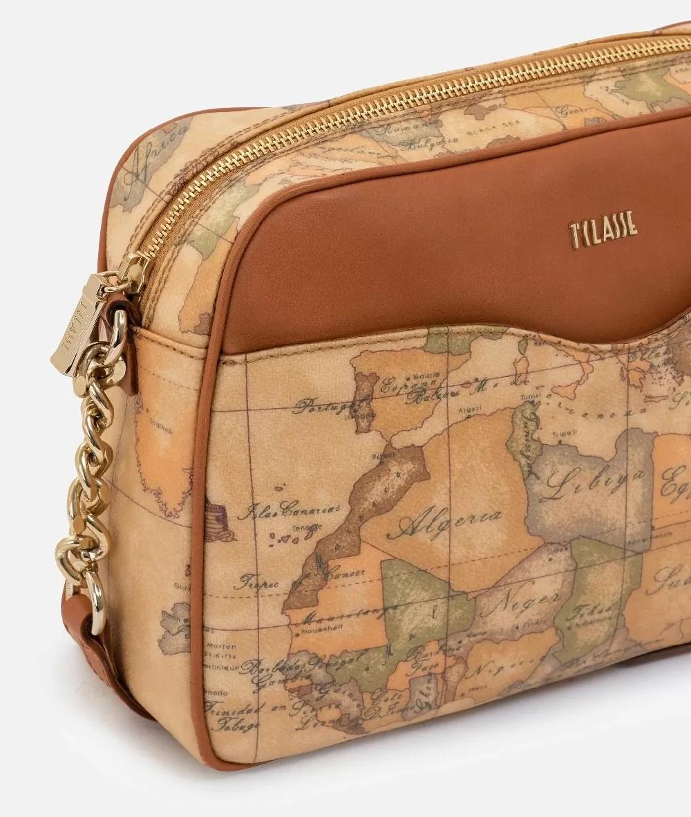 Alviero martini 1a classe Geo Classic borsa a tracolla grande Online