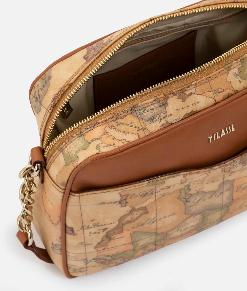 Alviero martini 1a classe Geo Classic borsa a tracolla grande Online