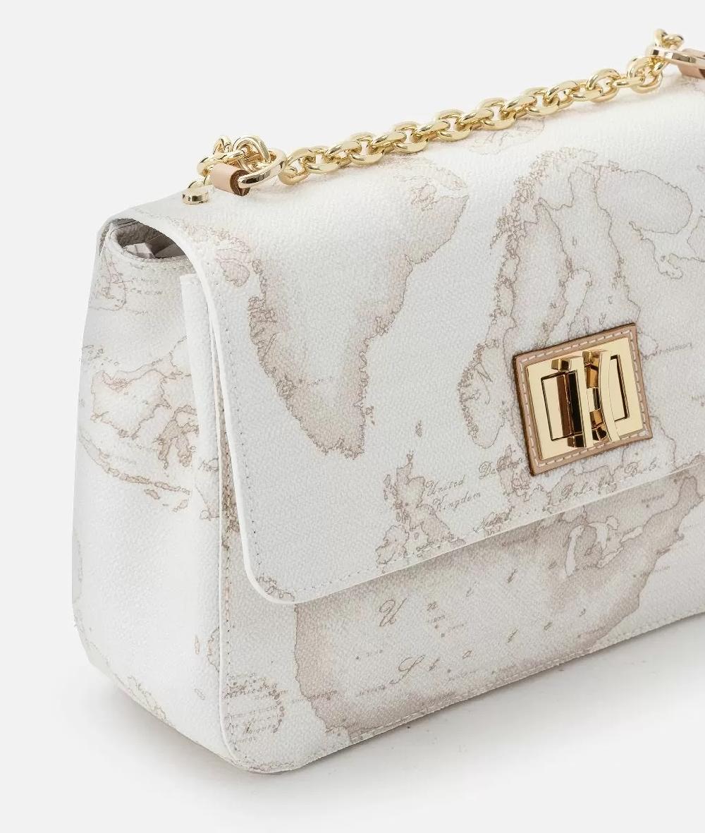 Alviero martini 1a classe Geo White tracolla con patta Hotsell