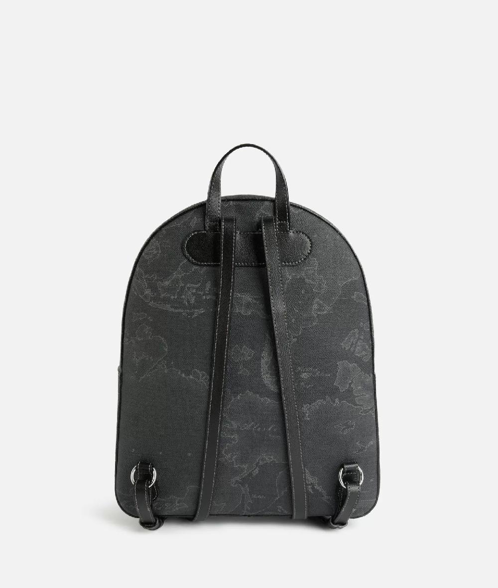 Alviero martini 1a classe Zaino tre tasche in tessuto stampa Geo Night Nero Negozio