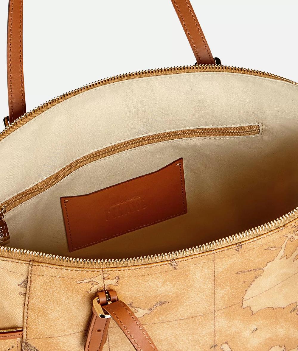 Alviero martini 1a classe Geo Classic Borsa shopping grande Offerta migliore