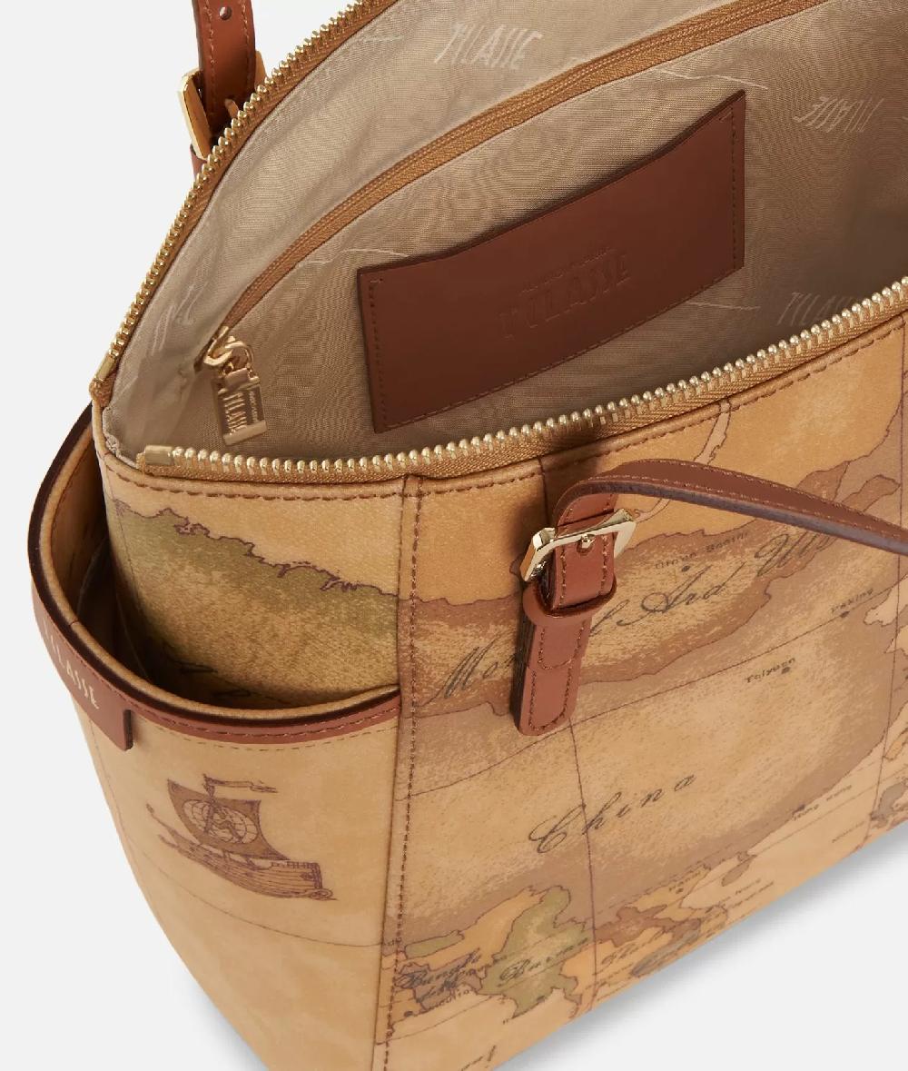 Alviero martini 1a classe Geo Classic Shopping bag con fibbie Online Outlet