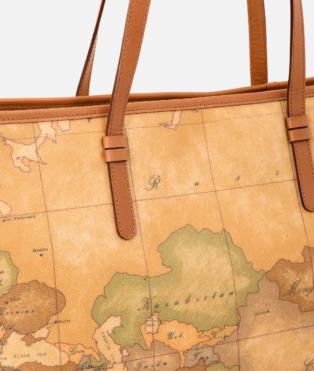 Alviero martini 1a classe Geo Classic Borsa shopping maxi con zip Grandi sconti