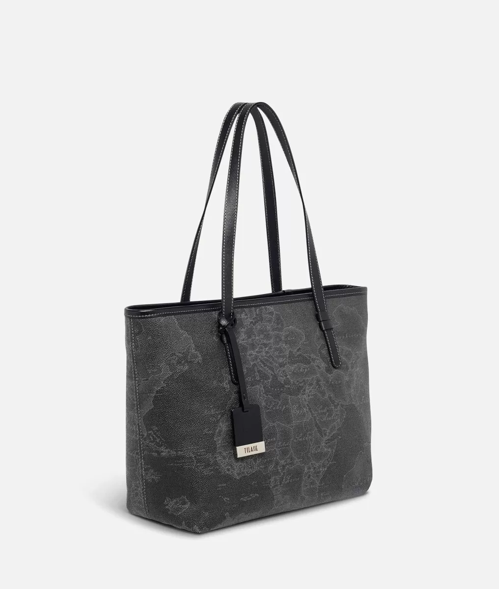 Alviero martini 1a classe Geo Black Borsa shopping media Offerte stagionali