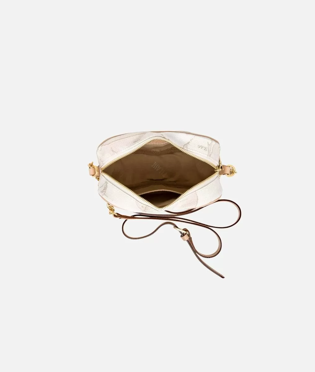 Alviero martini 1a classe Geo White Mini tracolla a cuore Liquidazione