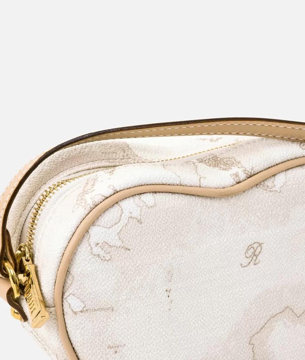 Alviero martini 1a classe Geo White Mini tracolla a cuore Liquidazione